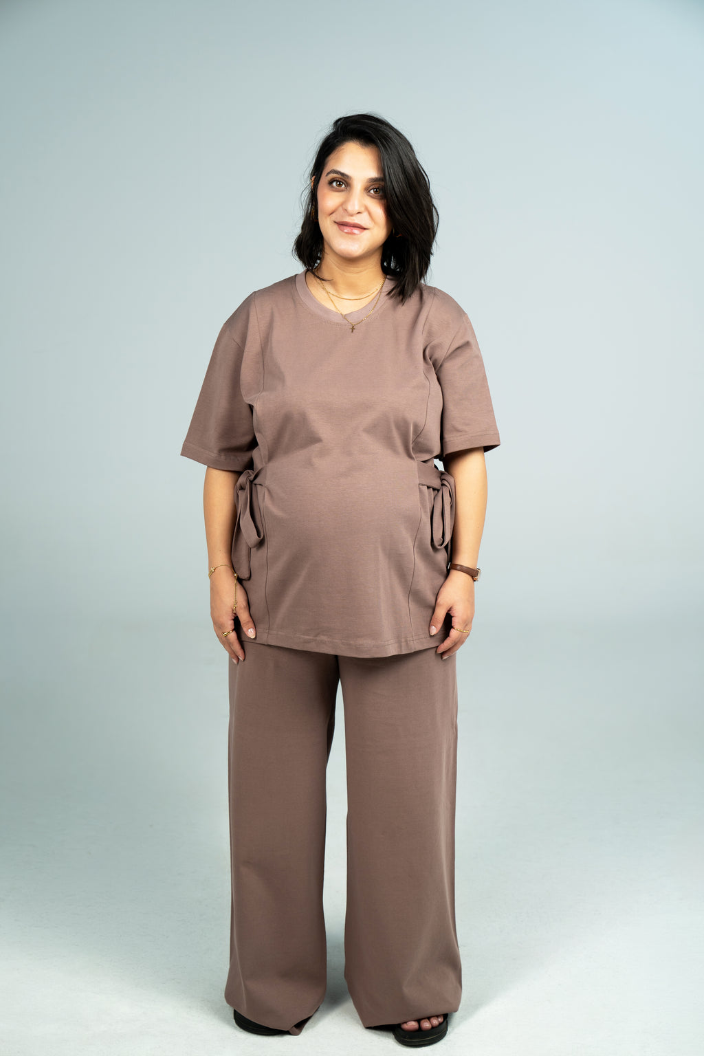 Growing Softly Set – 100% cotton maternity set – image 2