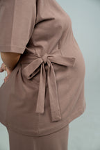 Growing Softly Set – 100% cotton maternity set – image 9