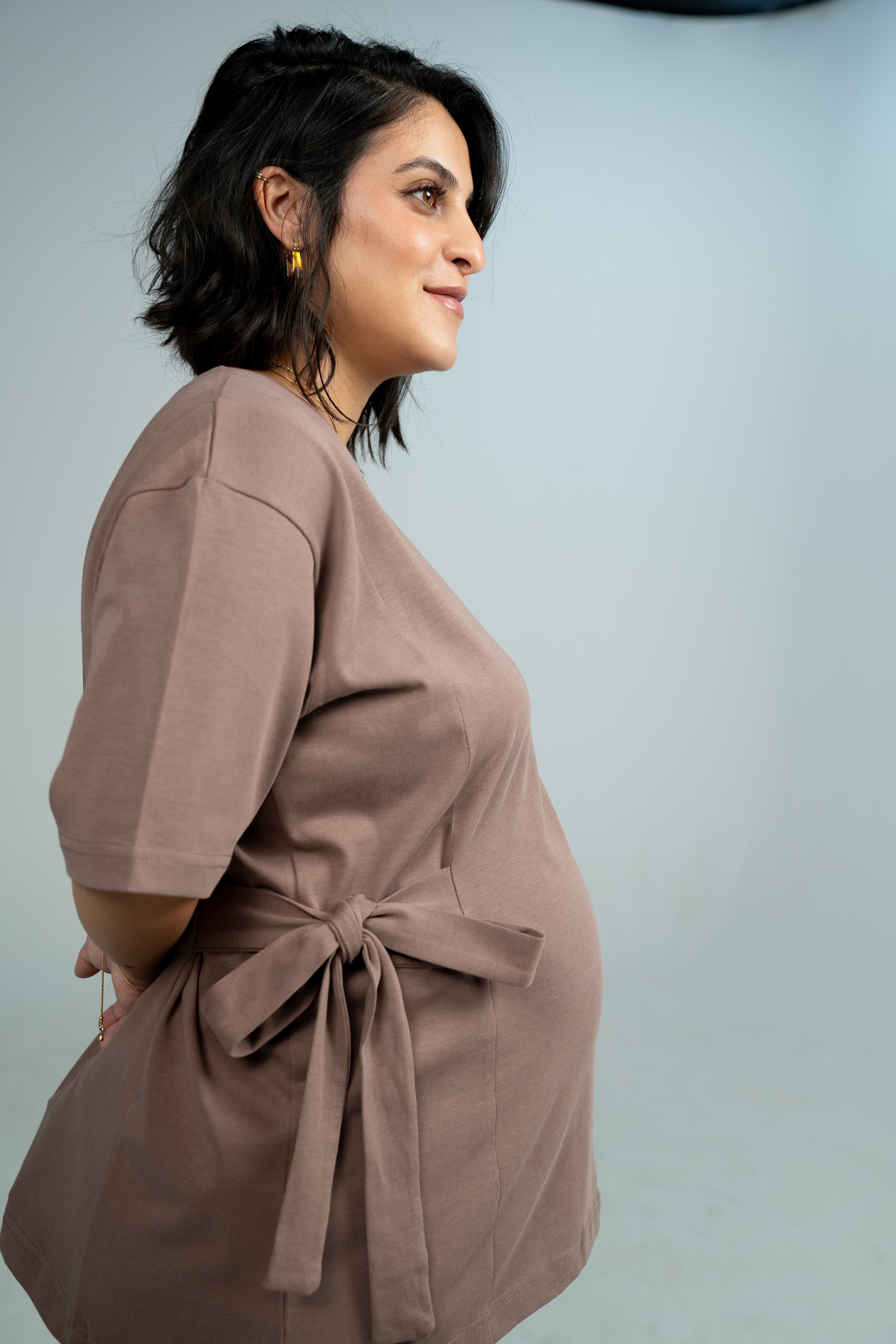 Growing Softly Set – 100% cotton maternity set – image 8
