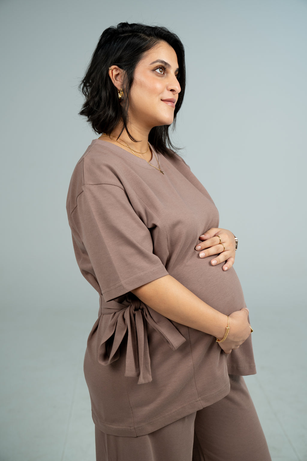 Growing Softly Set – 100% cotton maternity set – image 1