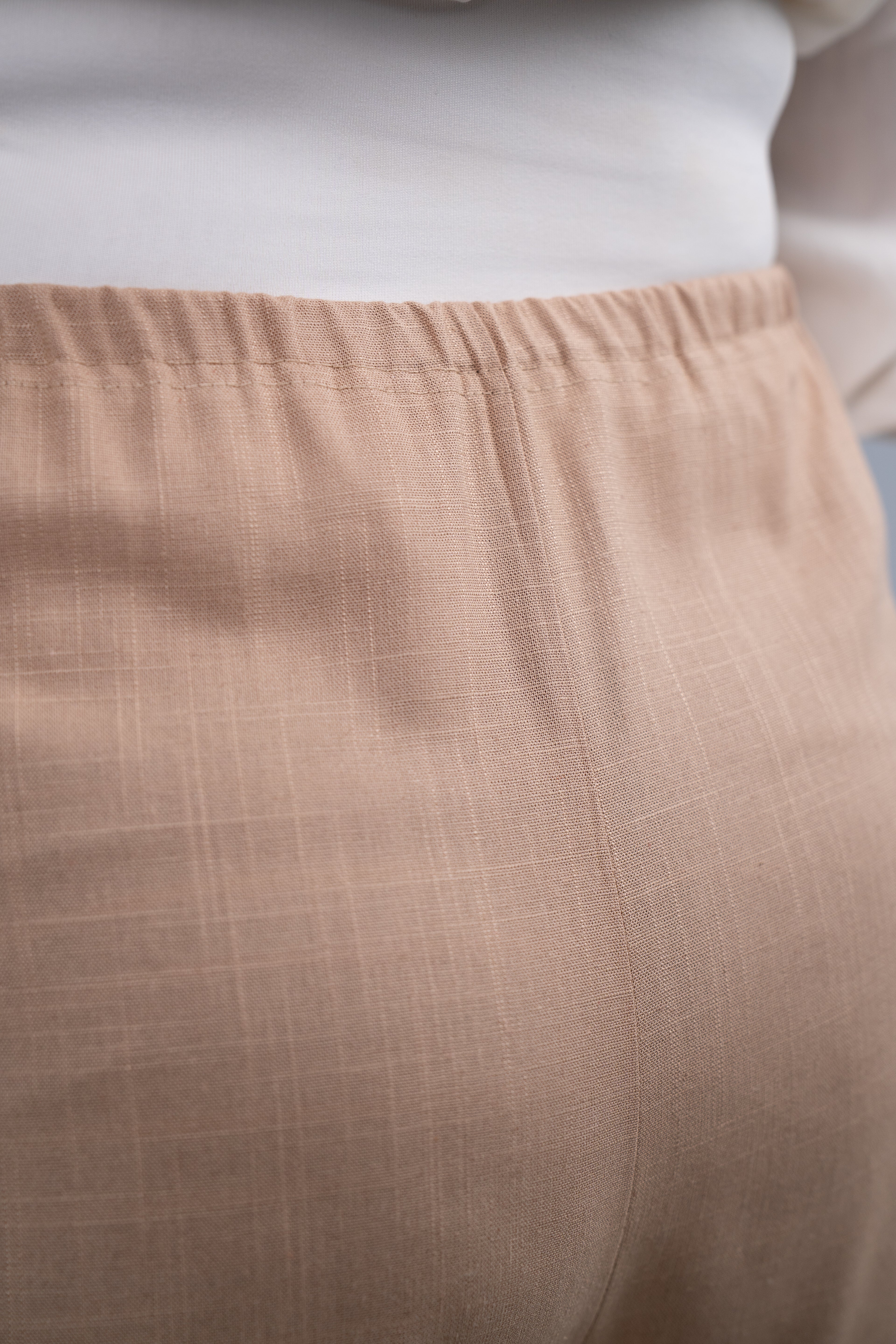 Breathe Mama Pants in Oat Beige, maternity pants product image 9